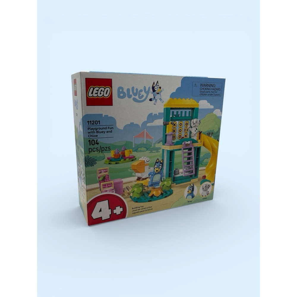 LEGO Bluey Playground Fun with Bluey and Chloe Complete‎ Set 104 Pieces (11201)